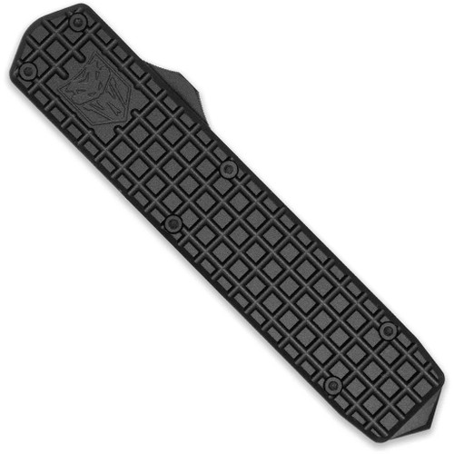CobraTec Medium Black Mamba OTF Knife OTF Blade Black