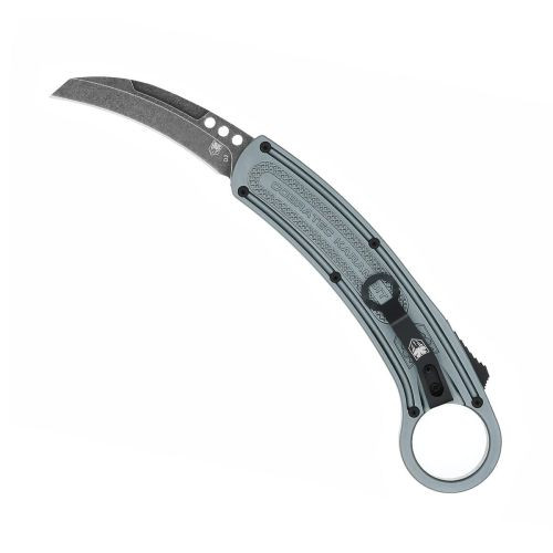 ACTION GREY RIGHT HAND D2COBRATEC KARAMBIT 2.75" DOUBLE 