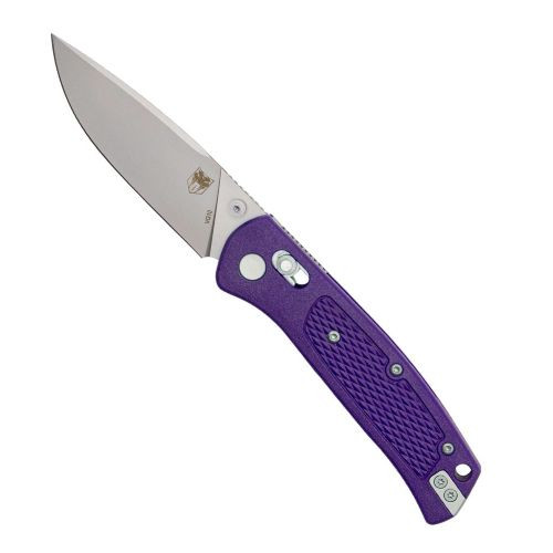 3.12" PURPLE STAINLESS STEELCOBRATEC EDC SCOUT BUTTON LOCK 