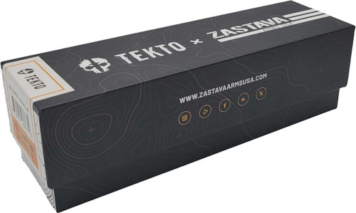 Zastava A7 OTF Knife - Tactical Black Wood | S35VN Spear Point Blade