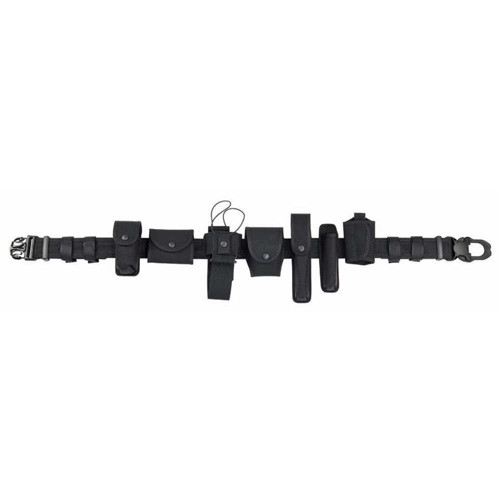 TRADITIONAL NYLON DUTY GEAR COMBO KIT - BLACK, LARGE