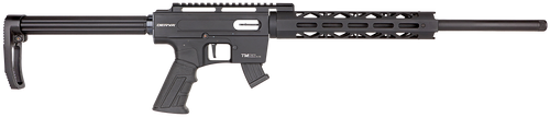 Derya Firearms TM22.METAL.20 TM22 Metal 22 LR 10+1 20" Black Threaded Barrel, Black Anodized Aluminum Receiver w/Picatinny Rail Receiver, Black Fixed Aluminum Stock, Black Polymer Grip