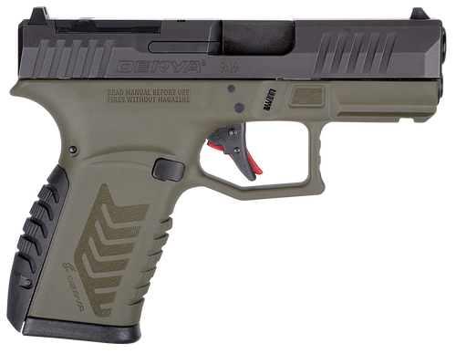 DERYA DY9Z.TTODG.TR DY9Z 9MM 15R OR ODG/BLK