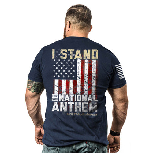 MEN'S I STAND T-SHIRT - MIDNIGHT NAVY - SMALL