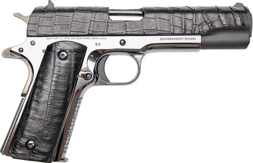  Custom & Collectable Colt 1911 Gator .45 ACP 5" Barrel 7 Rounds
