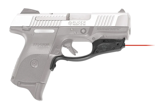 Crimson Trace 0150401 Laserguard  Fits Ruger SR9c/SR40c, Red Laser Black Polymer