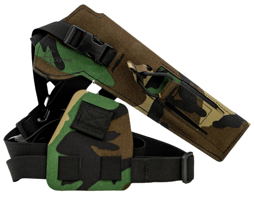 Cole-tac VW106 Varmint Wrangler Pistol Holder M81 Woodland Right Hand