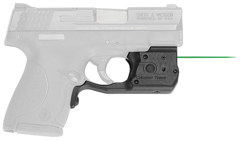 Crimson Trace 0158401 Laserguard Pro Fits S&W M&P Shield & M&P Shield M2.0 9mm/40 S&W, Green Laser/White Light Black Polymer