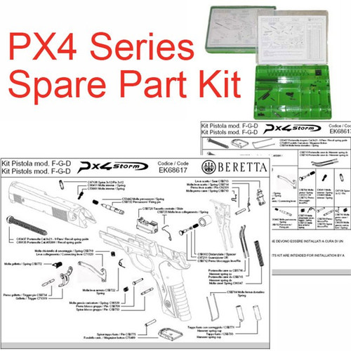 Beretta Kit Spare Parts for PX4 Storm Series