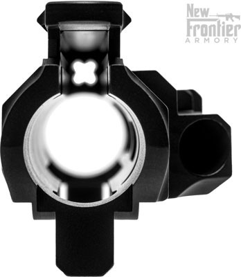 AR15 STRIPPED BILLET BLACK<NEW FRONTIER C4 UPPER RECEIVER 