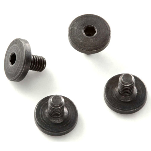 EXTREME GRIP SCREWS - BERETTA AND TAURUS (4 SCREWS) (TAURUS PISTOLS MUST HAVE FRAME BUSHINGS) - ALLEN (HEX) HEAD BLACK FINISH