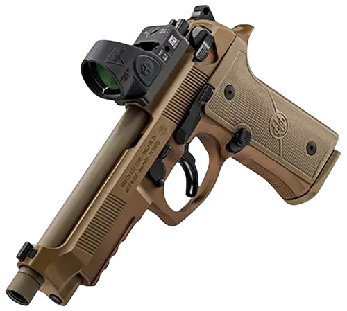 Beretta USA EUS03052 90/92  Blued,  Fits Beretta 90/92, RDO Trijicon Pattern Footprint Mount