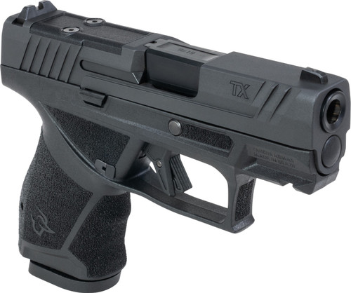 Taurus 1-TX9SC431 TX 9 Sub-Compact Frame 9mm Luger 13+1 3.40" Black Black Nitride Alloy Steel Optic Ready/Serrated Slide Black Stainless Steel Frame w/Picatinny Rail Interchangeable Backstrap Grip