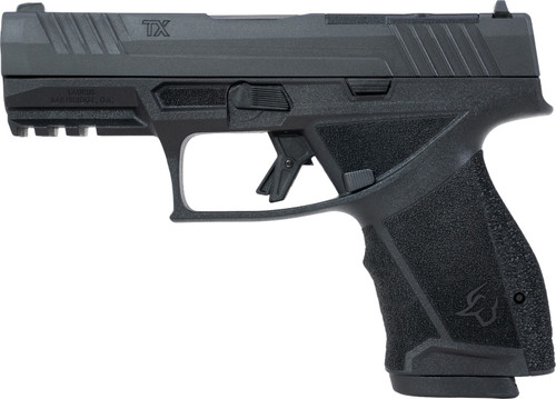 Taurus TX 9 Compact 9mm Luger 15+1 4" Black Barrel, Black Nitride Alloy Steel Optic Ready/Serrated Slide, Black Stainless Steel Frame w/Picatinny Rail, Interchangeable Backstrap Grip