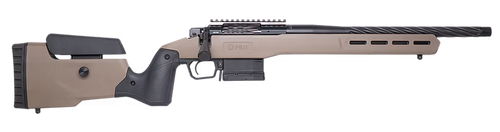 Cnc Firearms CNCFX722CM Faxon FX7 22 Creedmoor 5+1 16" Black Spiral Fluted Threaded Barrel, Black Receiver w/Picatinny Rail, MDT Flat Dark Earth Polymer Stock