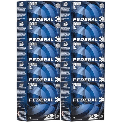 Federal 12 Gauge Ammo 1 oz #8 Shot Ammunition - 250 Rounds