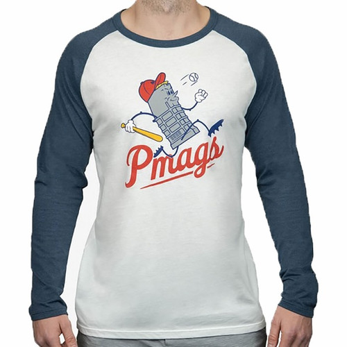BASES LOADED BLEND LONG SLEEVE T-SHIRT WHITE 3X-LARGE