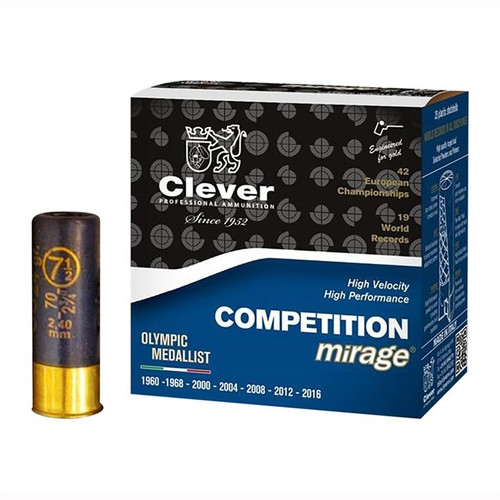 Clever 12 Gauge Ammo 1 oz #8 Lead Shot Ammunition - 250 Rounds