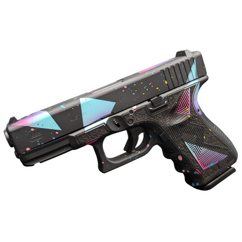 GLOCK 19 GEN 3 80'S DISCO 9MM PISTOL 4.01" FXD 5.5lb 2-15RD MAGS