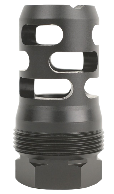 Armaspec ARM2963-BLK Micro Muzzle Brake Catacomb Black QPQ Nitride 5/8"x24 Threads 30 Cal