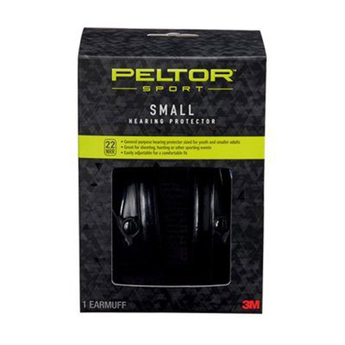 PELTOR  SPORT SMALL EARMUFF BLACK