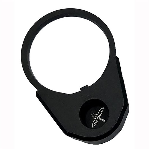 END PLATE W/ 3-QD SLING SWIVEL SOCKETS BLACK DLC