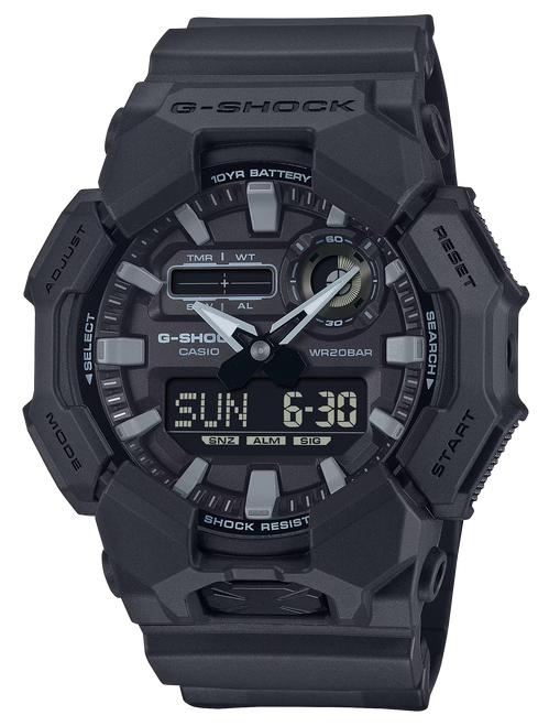 GSHOCK GA0101A1CR    ANALOG DIGITAL         BLK