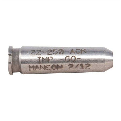 22-250 ACKLEY IMPROVED GO GAUGE HEADSPACE GAUGE STEEL