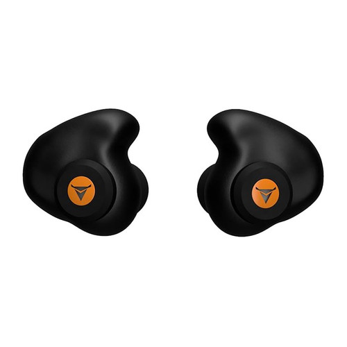 CUSTOM MOLDED PERCUSSIVE SHOOTING EARPLUG,  BLACK