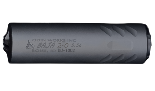 Odin Works SUP-BAJA-2.0-556-BLK BAJA  5.56mm 1.5" Black Steel 1/2"x28