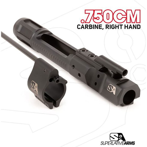 DI BUILDERS KIT WITH CLAMP ON .750'' GAS BLACK CARBINE RH