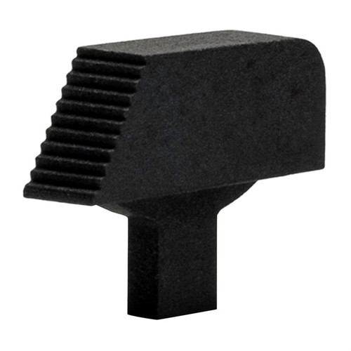 1911 FRONT SIGHT ONLY SERRATED RAMP PLAIN BLACK NARROW TENON