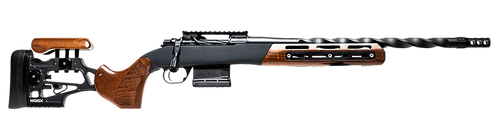 Horizon Firearms RF030L472210F99 Venatic Max 25 Creedmoor 5+1 22"  Nano Flat Black Fluted Threaded Barrel, Black DLC Aluminum Receiver w/Picatinny Rail, Woox Furiosa Aluminum/Wood Stock, Right Hand