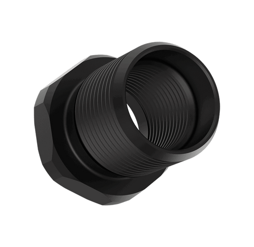 Liberty Precision Machine LPM-2022  Thread Adapter Fits 1/2"x28 to 5/8"x24 Stainless Steel Black