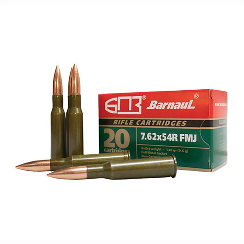 7.62X54R 148GR FULL METAL JACKET 20/BOX