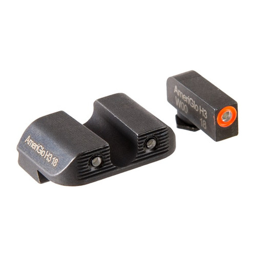 FOR GLOCK~ 17/19/26 GEN5 3-DOT PROGLO SIGHT SET