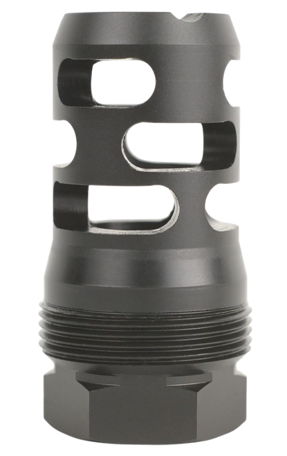 Armaspec ARM2961-BLK Micro Muzzle Brake Catacomb Black QPQ Nitride 1/2"x28 Threads 223/5.56
