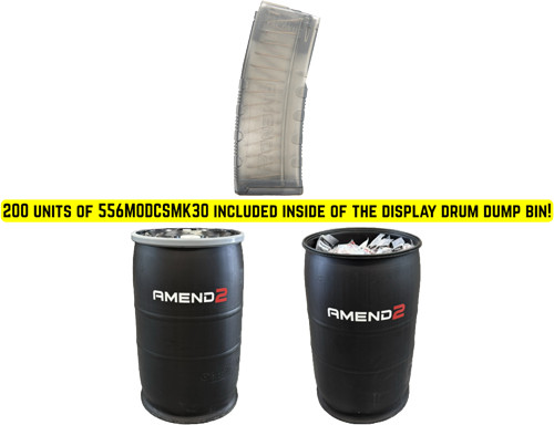 200 MAGS & 30GAL DRUM DROPSHIPAMEND2 AR-15 MOD C 5.56 30RD 