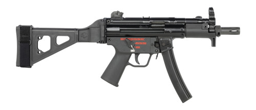 SALE Century Arms HG6035NBN AP5 Navy 9mm Luger 30+1 5.80" Manganese Phosphate Threaded Barrel, Black Lacquer Over Manganese Phosphate Steel Stamped Receiver, Pistol Brace, Black Navy Style Grip
