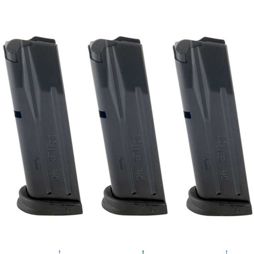 P250/P320 COMPACT MAGAZINE 9MM LUGER 15RD BLACK 3/PACK