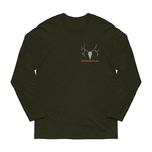 MULEY COTTON LONG SLEEVE T-SHIRT 3XL OLIVE DRAB