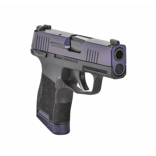 SIG P365 9MM WITH SAFETY PISTOL FX MYSTIQUE PURPLE  CERAKOTE