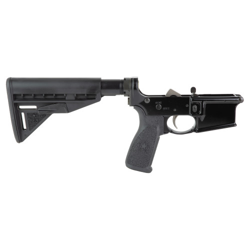 BCM CMPLT LWR W/BCM STK MD 3 BK BLEM