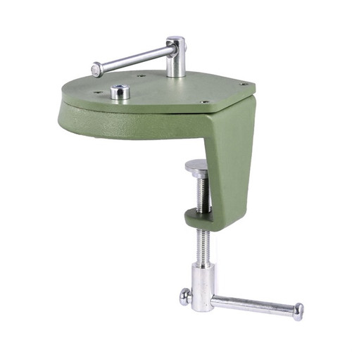 GUNSMITH BENCH VISE, CLAMPING ROTARY BASE, GREEN