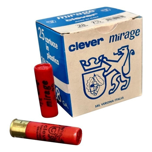 Clever 28 Gauge Ammo 1 oz #7.5 Lead Ammunition - 250 Rounds
