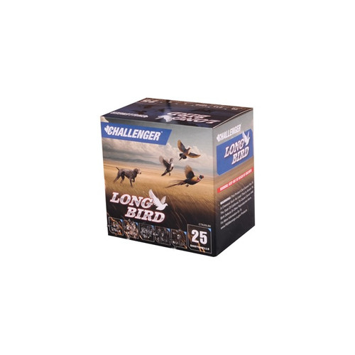 LONG BIRD 12 GAUGE 2-3/4'' 1-1/8OZ #8 SHOT 250/CASE