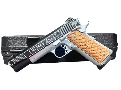AMERICAN CLASSIC II 1911 9MM TRUMP 45/47 CHROME/BLACK 9RD