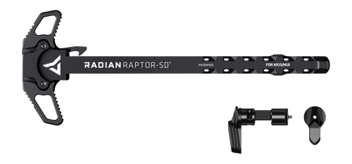 Radian Weapons R0939 Raptor SD 45/90 Charging Handle AR-15/M16 Black Aluminum Ambidextrous