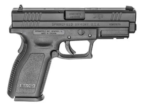 dSPRINGFIELD ARMORY XD SERVICE PISTOL 9MM 4" BLACK 1-16RD MAG