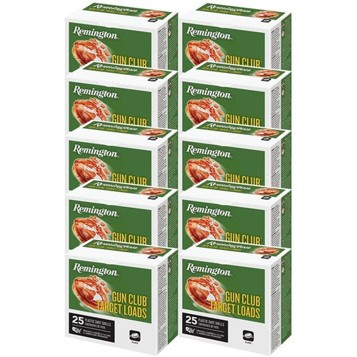 Remington 12 Gauge Ammo 1-1/8 oz #8 Shot Ammunition - 250 Rounds